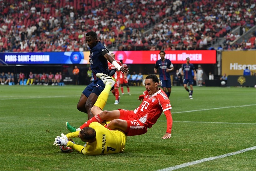 PSG - Bayern Münih maçında şoke eden sakatlık: Musiala yerde kaldı Donnaruma gözyaşlarına boğuldu - Resim: 3