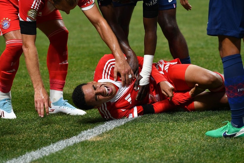 PSG - Bayern Münih maçında şoke eden sakatlık: Musiala yerde kaldı Donnaruma gözyaşlarına boğuldu - Resim: 7