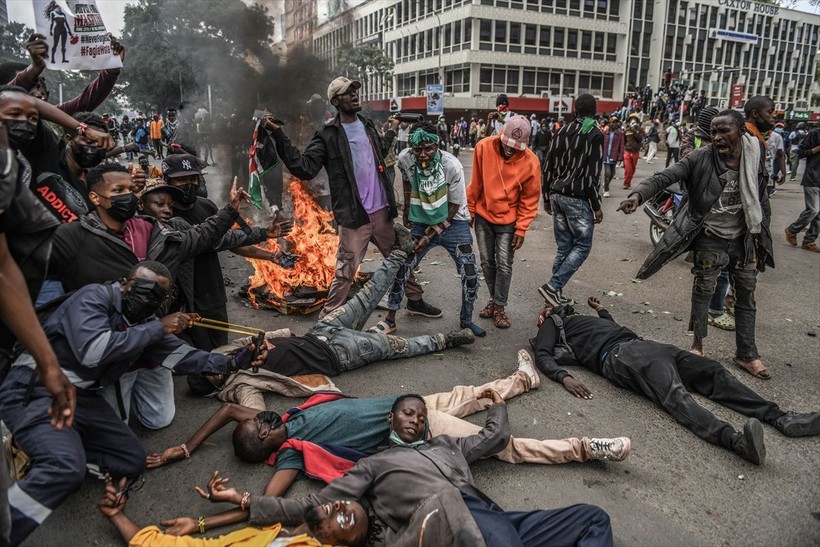 Kenya'da hükümet karşıtı protesto: Ölü sayısı 31'e yükseldi - Resim: 14