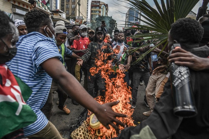 Kenya'da hükümet karşıtı protesto: Ölü sayısı 31'e yükseldi - Resim: 8