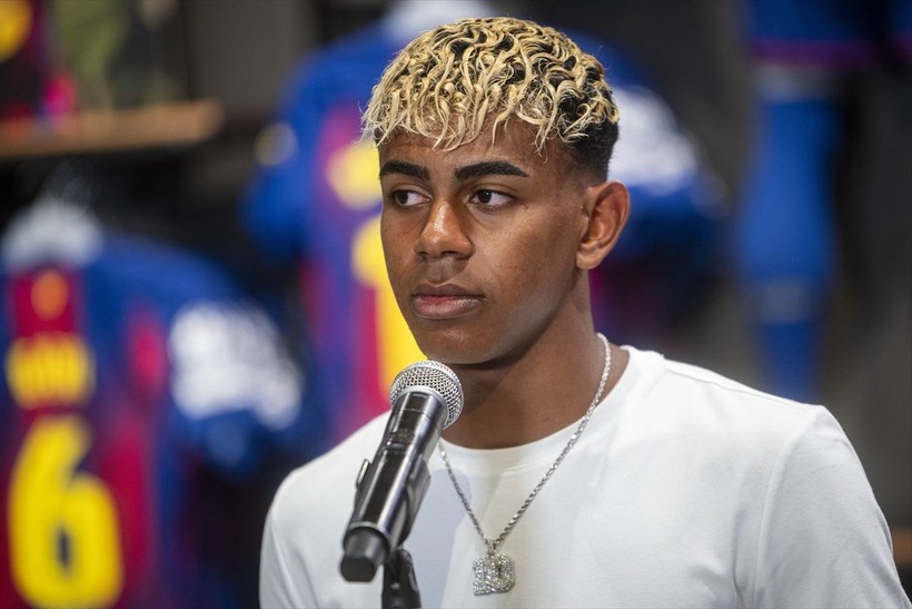 Barcelona'da 10 numara Lamine Yamal'ın - Resim: 5