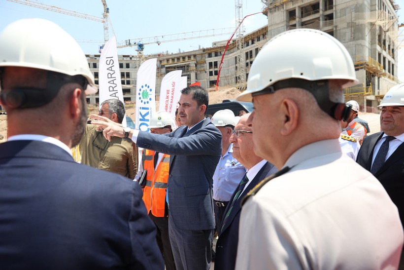 Bakan Murat Kurum ve Bakan Yaşar Güler'den Ay Yıldız Yerleşkesi'nde inceleme - Resim : 2