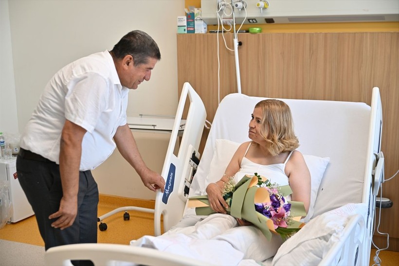 Hasta yatağındaki eski eşe vefa, yeniden nikah masasında buluşturdu - Resim: 3