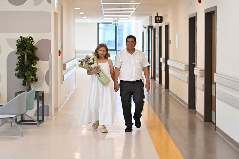 Hasta yatağındaki eski eşe vefa, yeniden nikah masasında buluşturdu - Resim: 8