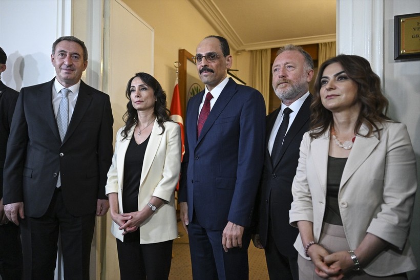 MİT Başkanı İbrahim Kalın, önce Bahçeli sonra AK Parti ve DEM ile görüştü - Resim : 4