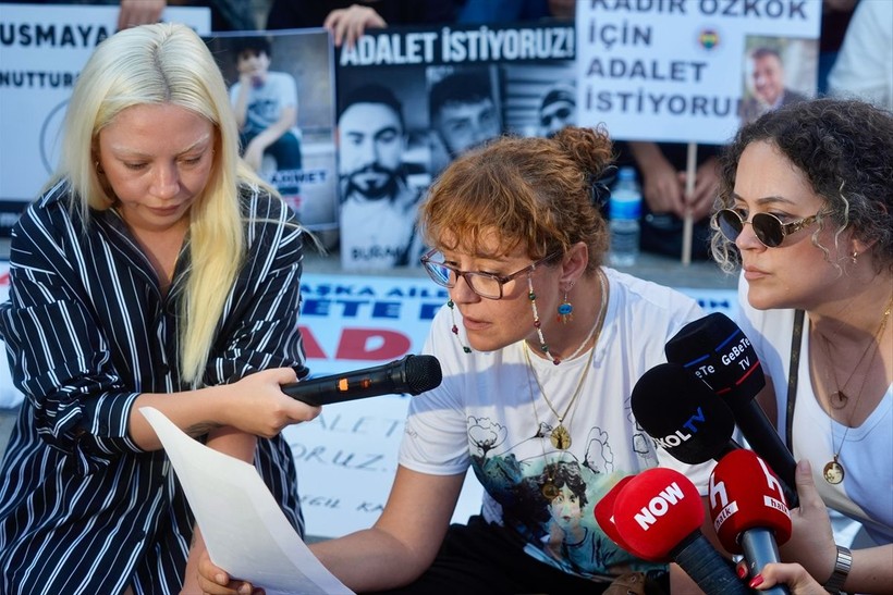 Mattia Ahmet Minguzzi'nin annesi Bakırköy'de oturma eylemi yaptı - Resim: 15