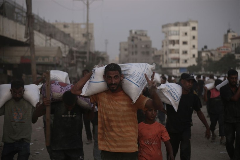 Gazze'de Filistinlilere un yardımı yapıldı - Resim: 14