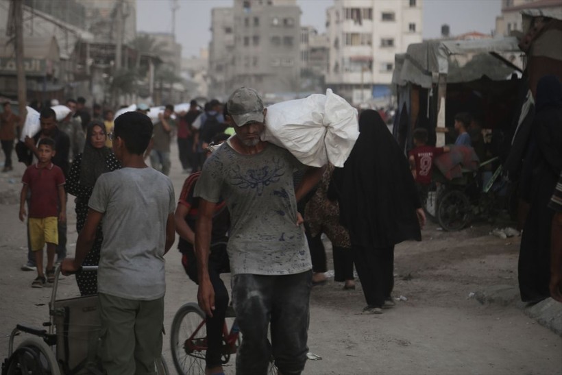 Gazze'de Filistinlilere un yardımı yapıldı - Resim: 22
