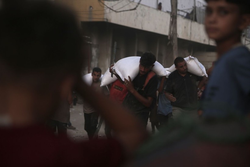 Gazze'de Filistinlilere un yardımı yapıldı - Resim: 32