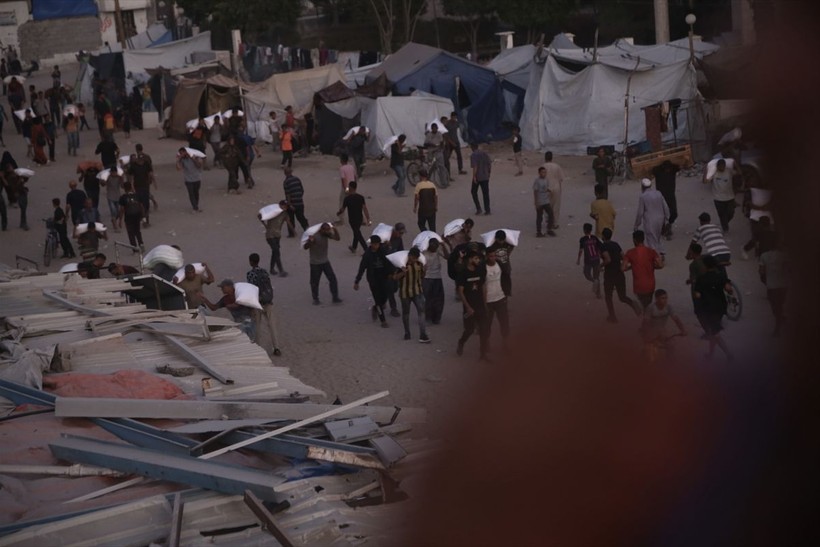 Gazze'de Filistinlilere un yardımı yapıldı - Resim: 35