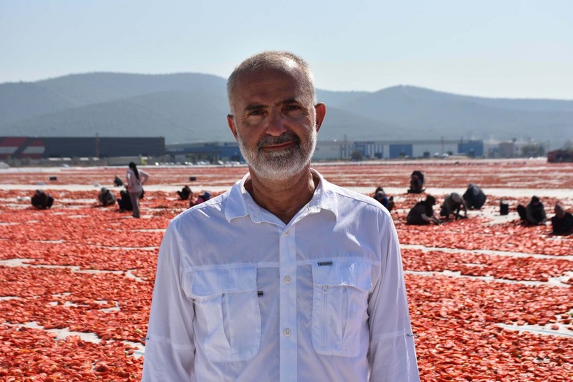 İzmir'de kuru domates mesaisi - Resim: 9