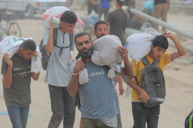 Gazze halkı yardım alabilmek için Netzarim Koridoru'na gidiyor - Resim: 6