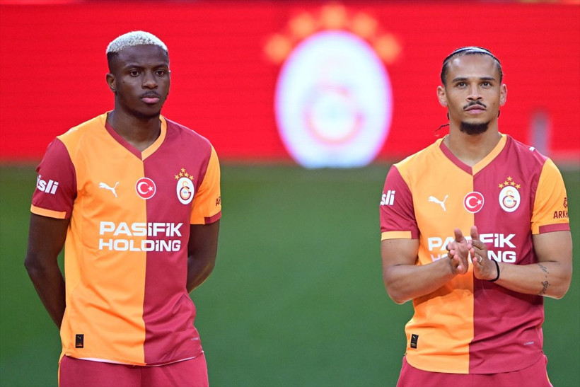 Leroy Sane ve Victor Osimhen için RAMS Park'ta imza töreni düzenlendi - Resim: 4