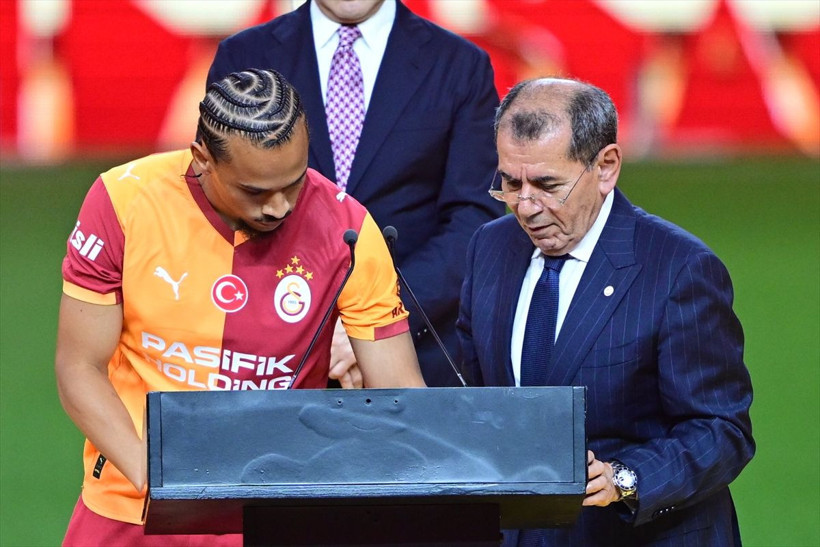 Leroy Sane ve Victor Osimhen için RAMS Park'ta imza töreni düzenlendi - Resim: 5
