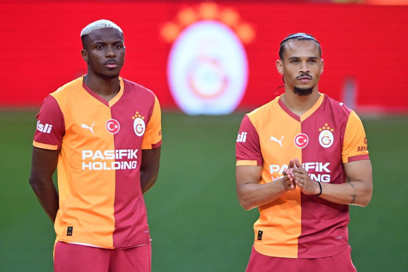 Leroy Sane ve Victor Osimhen için RAMS Park'ta imza töreni düzenlendi - Resim: 10