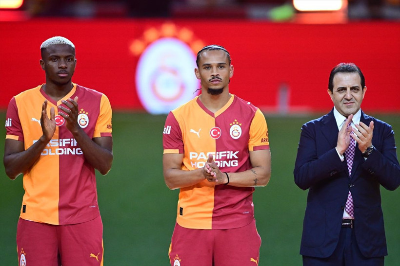 Leroy Sane ve Victor Osimhen için RAMS Park'ta imza töreni düzenlendi - Resim: 11