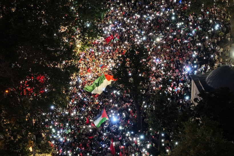 Filistin'e Destek Platformu tarafından "Gazze'ye Umut Ol" yürüyüşü düzenlendi - Resim: 6