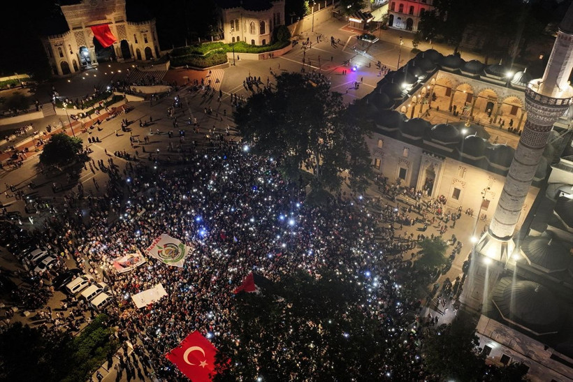 Filistin'e Destek Platformu tarafından "Gazze'ye Umut Ol" yürüyüşü düzenlendi - Resim: 9
