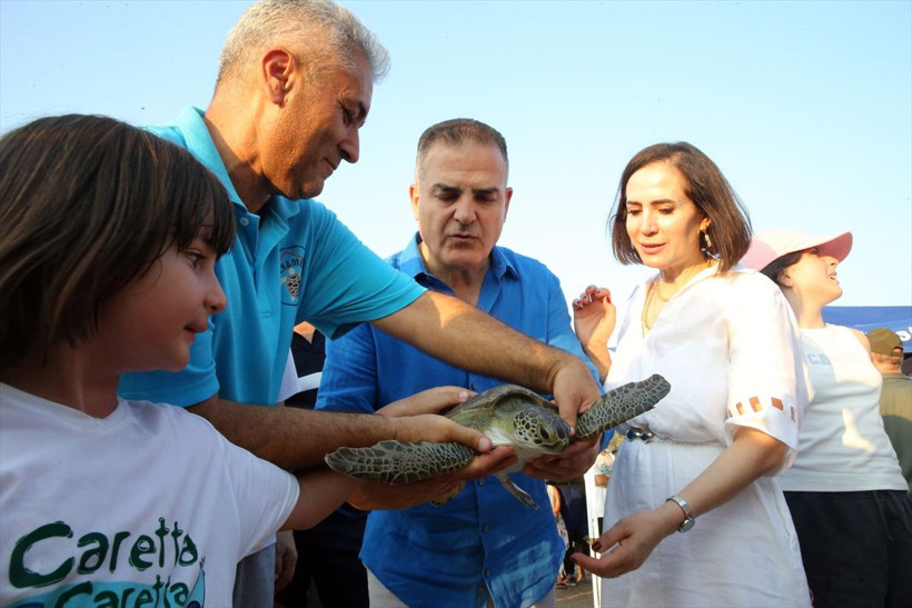 Uydu cihazıyla izlenen caretta caretta "Tuba" ikinci dünya turuna salındı - Resim: 5