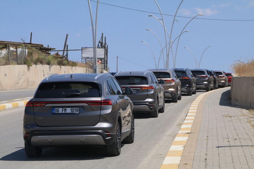 Çankırı'da Türkiye'nin en uzun Togg konvoyu düzenlendi - Resim: 1