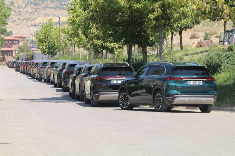 Çankırı'da Türkiye'nin en uzun Togg konvoyu düzenlendi - Resim: 2