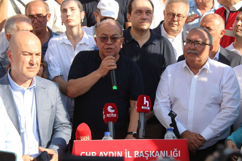 Aydın'da 'topuklu' eylem: AK Parti'ye geçen Özlem Çerçioğlu'nu protesto ettiler - Resim: 6