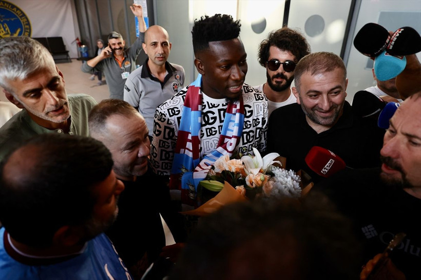 Andre Onana’ya Trabzon’da coşkulu karşılama - Resim: 9
