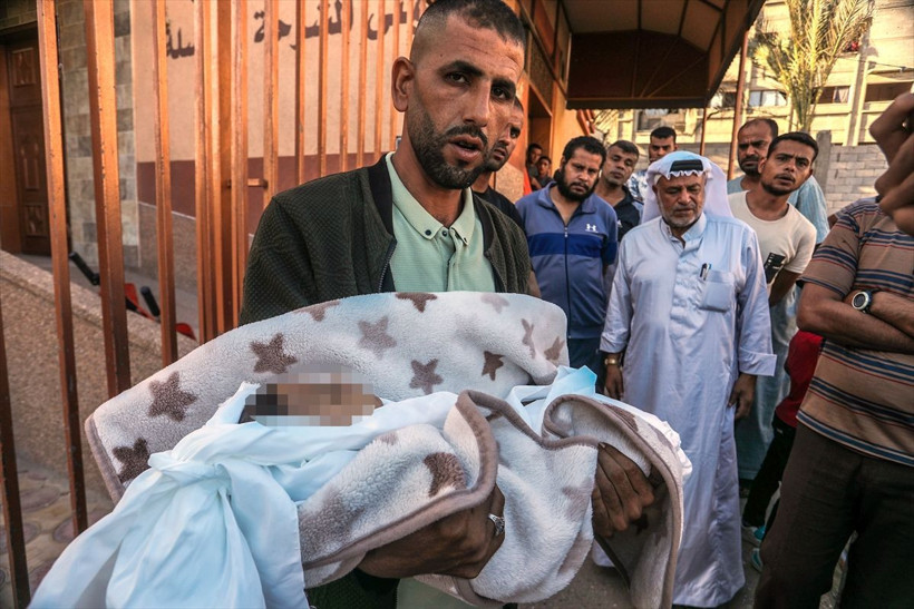 Gazze'de 7 aylık bebek annesinin kucağındayken İsrail kurşunuyla can verdi - Resim: 3