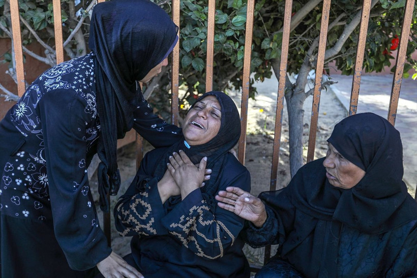 Gazze'de 7 aylık bebek annesinin kucağındayken İsrail kurşunuyla can verdi - Resim: 4