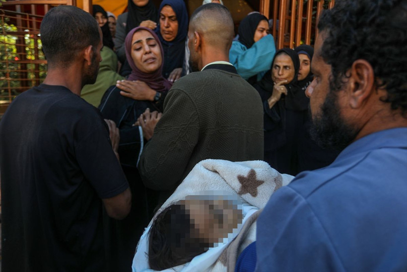 Gazze'de 7 aylık bebek annesinin kucağındayken İsrail kurşunuyla can verdi - Resim: 9