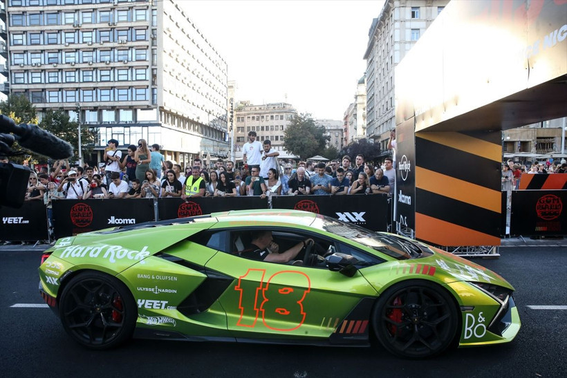 Dünyaca ünlü otomobil rallisi "Gumball 3000" Sırbistan'a ulaştı - Resim: 3
