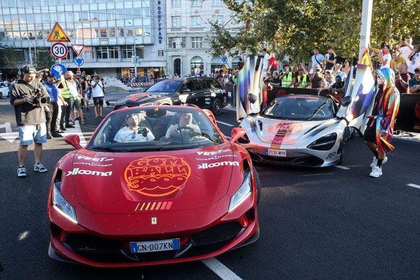Dünyaca ünlü otomobil rallisi "Gumball 3000" Sırbistan'a ulaştı - Resim: 5