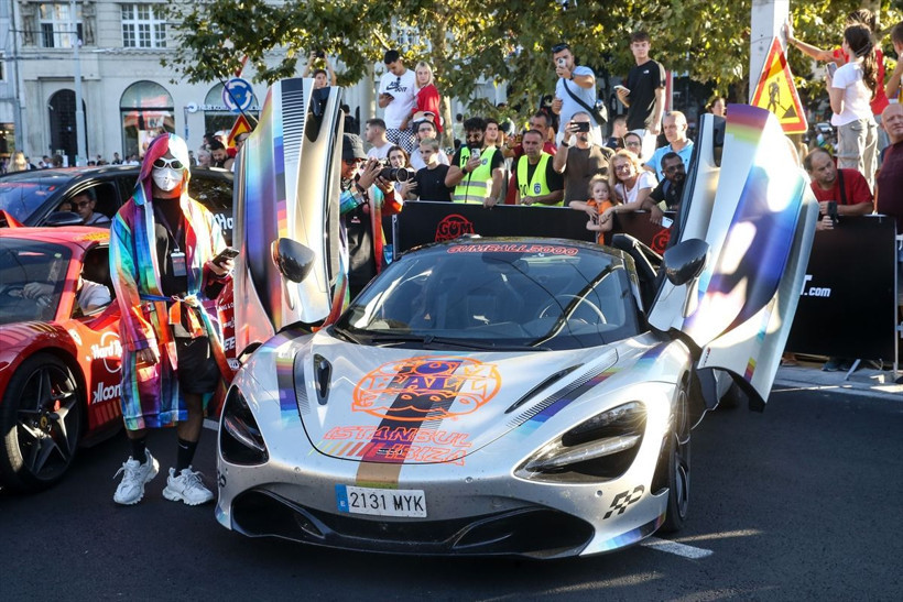Dünyaca ünlü otomobil rallisi "Gumball 3000" Sırbistan'a ulaştı - Resim: 17