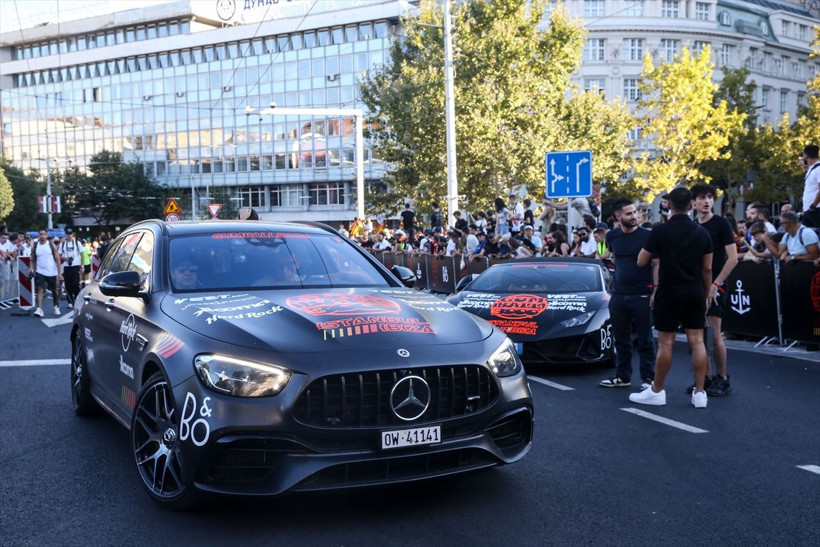 Dünyaca ünlü otomobil rallisi "Gumball 3000" Sırbistan'a ulaştı - Resim: 19