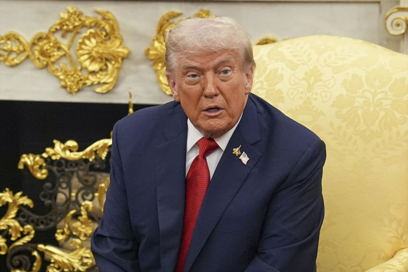 Beyaz Saray'daki zirveside yer alan şifreler! Trump'tan dikkat çeken rozet - Resim: 6