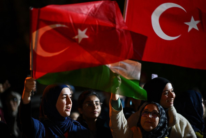 Ankara'da Küresel Sumud Filosu'na destek eylemi düzenlendi - Resim: 6