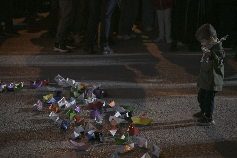 Ankara'da Küresel Sumud Filosu'na destek eylemi düzenlendi - Resim: 20