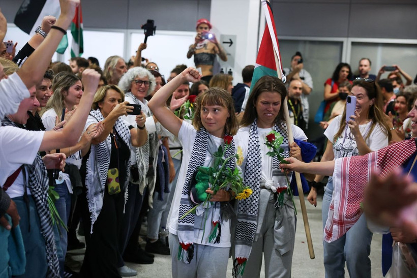 Küresel Sumud Filosu aktivistleri Yunanistan’a ulaştı - Resim: 2