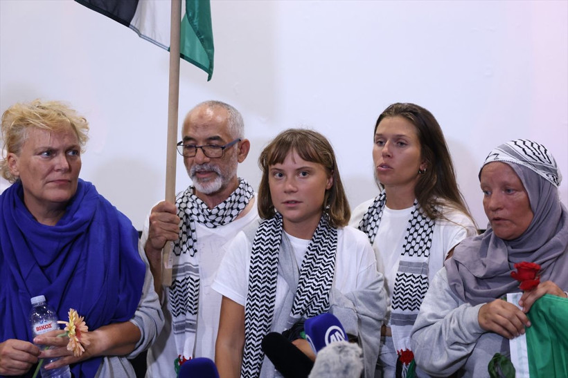 Küresel Sumud Filosu aktivistleri Yunanistan’a ulaştı - Resim: 7