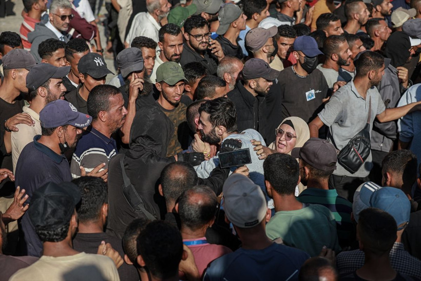 İsrail'in serbest bıraktığı Filistinli esirler Gazze'de - Resim: 14