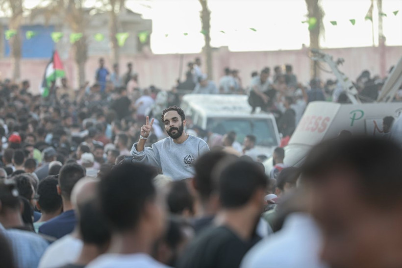 İsrail'in serbest bıraktığı Filistinli esirler Gazze'de - Resim: 19