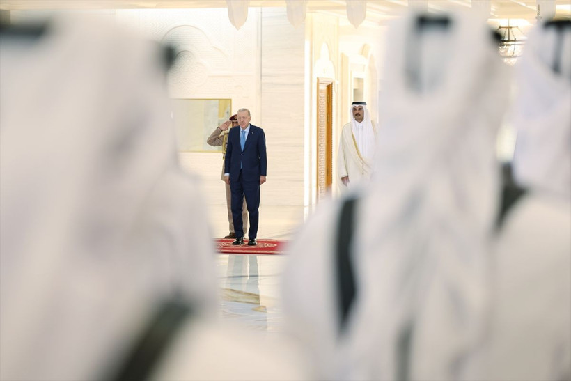 Cumhurbaşkanı Erdoğan Katar’da: Al Sani ile kritik zirve - Resim: 9