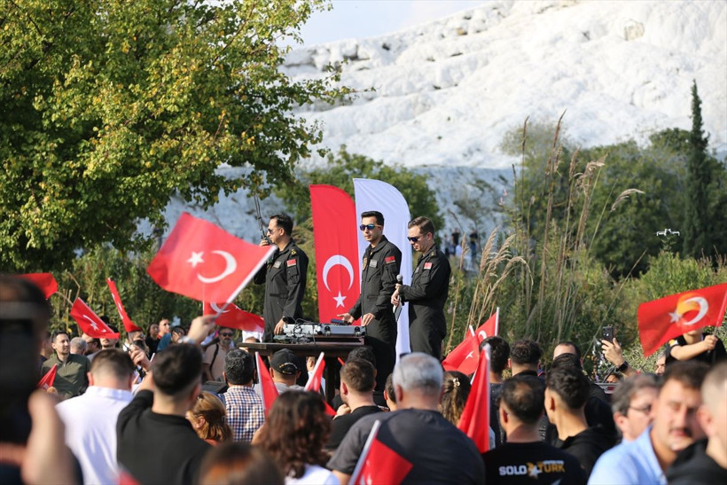 SOLOTÜRK’ten Pamukkale semalarında Cumhuriyet coşkusu! - Resim: 8