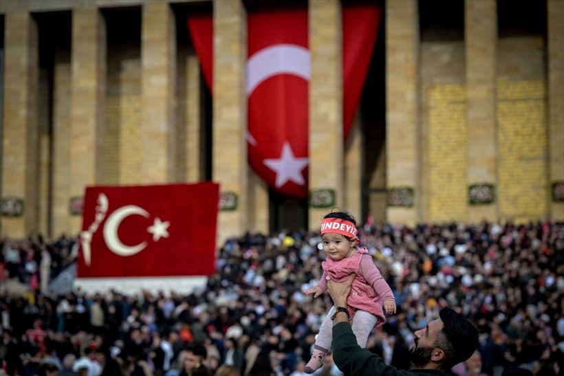 Anıtkabir'de ziyaretçi akını - Resim: 4