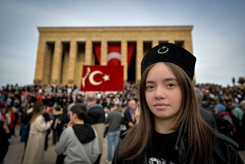 Anıtkabir'de ziyaretçi akını - Resim: 6
