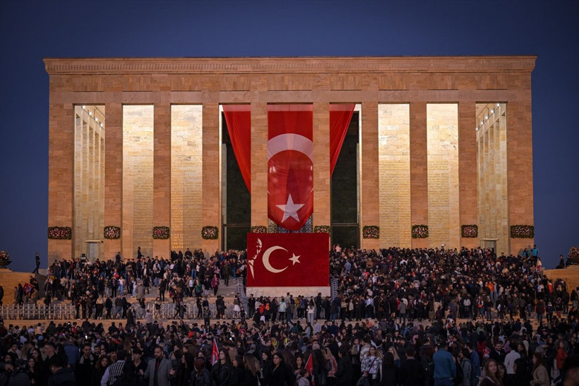 Anıtkabir'de ziyaretçi akını - Resim: 17