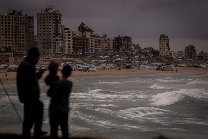 Gazzelilerin çadırları sular altında kaldı - Resim: 9