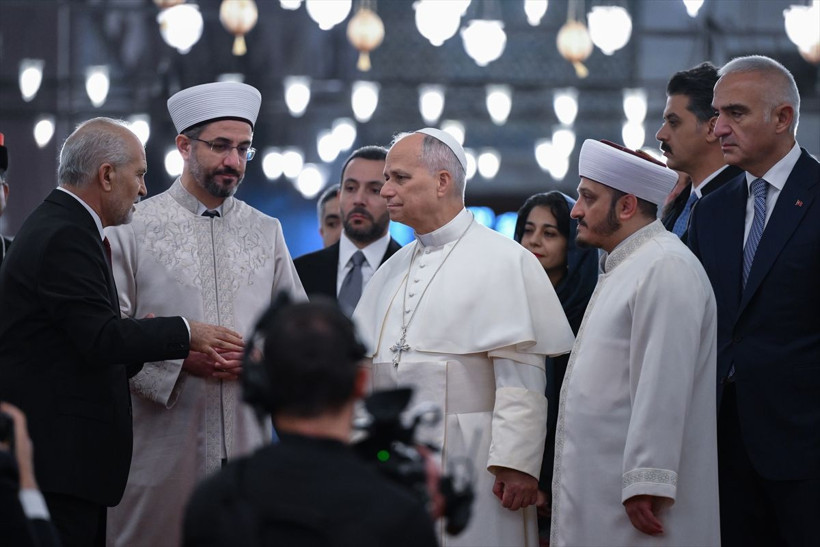 Tarihi ziyaret: Papa 14. Leo İstanbul’da ilk durağını Sultanahmet’te verdi - Resim: 5