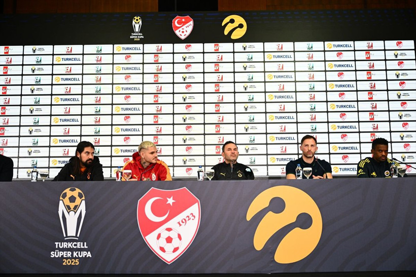 Dev maç öncesi Galatasaray ve Fenerbahçe'den ortak basın toplantısı - Resim: 3