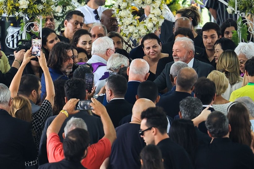 FIFA Başkanı Infantino Pele'nin cenazesinde selfie yaptı - Resim: 5
